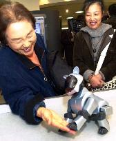 Sony starts taking orders for new 'Aibo' robot pet